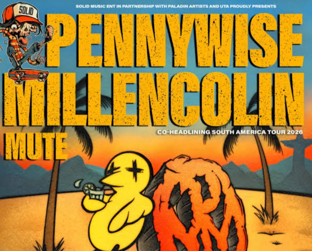 We Are One Tour 2026 reúne gerações do punk em passagem pelo Brasil